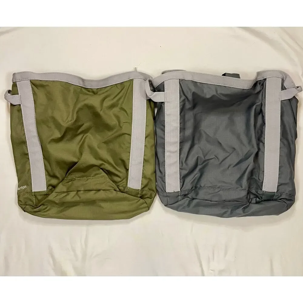 Kelty Camp Carton Storage Bag Olive & Grey Set of 2 Modular Organizing Gear
